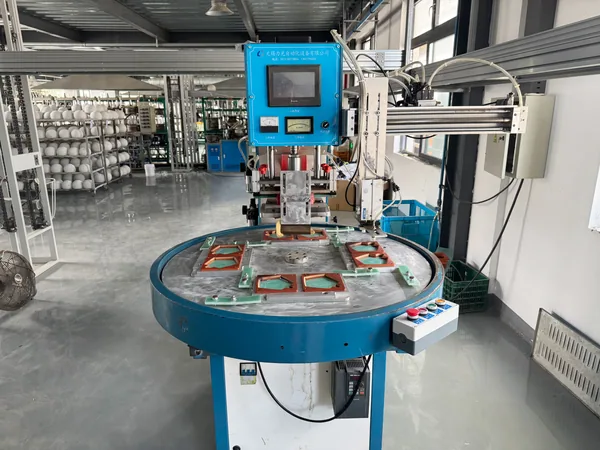 Rotary embossing workstation